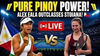 Thumbnail: SHOCKING! Alex Eala DOMINATES Mary Stoiana — PURE PINOY POWER! 🇵🇭🔥🎾