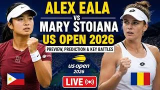 Thumbnail: Alex Eala vs Mary Stoiana: US Open 2026 Prediction — Can Eala Advance? 🇵🇭🔥