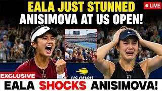 Thumbnail: SHOCKING! Alex Eala STUNS Amanda Anisimova at the US Open — New York Crowd ERUPTS! 🇵🇭🔥