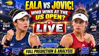 Thumbnail: 🔥 ALEX EALA vs IVA JOVIC: FULL PREDICTION & ANALYSIS | US OPEN 2026 🎾🇵🇭