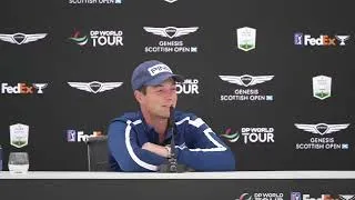 Thumbnail: Norway's Viktor Hovland with some A+ trash talk about English golfers and England's World Cup team