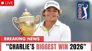 Thumbnail: You Won’t Believe It… Charlie Woods Just Shocked the Entire Golf World