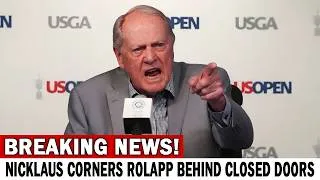 Thumbnail: PGA Tour IN RUINS! Jack Nicklaus Confronts Rolapp in Heated Closed-Doors Meeting — 'Fix This Now"