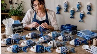 Thumbnail:  The Cutest Denim Craft You’ll Make This Year🐠🐟