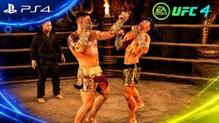 Thumbnail: EA Sport UFC 4 Tom Aspinall vs Shavkat Rakhmonov – INSANE Knockout! 😱 Full Fight Gameplay