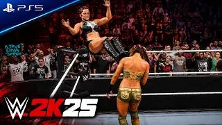 Thumbnail: WWE 2K5: EVE TORRES vs LYRA VALKYRIA | EXTREME RULES MATCH AT BASH IN BERLIN