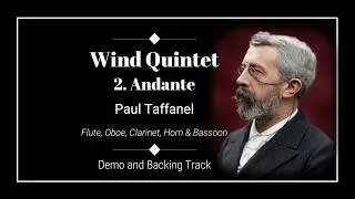 Thumbnail: 2. Andante - Wind Quintet - Paul Taffanel - Demo and Backing Track.