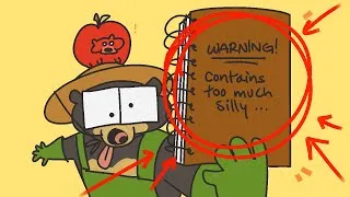Thumbnail: the SILLIEST sketchbook tour ever!! (my first video)