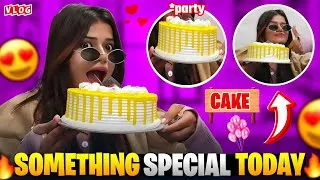 Thumbnail: Aaj kuch special hogya ....islie cake kaatna pada🎂😱#dailyvlog#cakecutting#somethingspecial #viral 