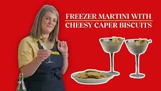 Thumbnail: Our easy freezer door martini recipe with cheesy caper biscuits | Good Housekeeping UK