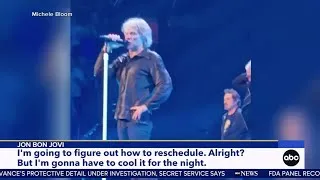 Thumbnail: @bonjovi was forced to abruptly end his concertat Madison Square Garden  