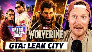 Thumbnail: GTA 6 LEAK REACTIONS🔎 Wolverine Gets ROASTED💀 Next-Gen Console DEBATE💰