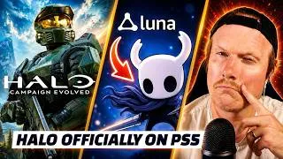 Thumbnail: Halo Is SO BACK 👀 Amazon Luna Goes FREE 🆓 Xbox Gets ADS 😬