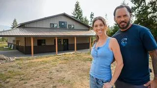 Thumbnail: We’re Officially Dried In! Now the Real Work Begins On Our Barndominium Home Conversion