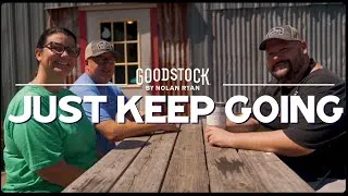 Thumbnail: Just Keep Going: The LJ's BBQ Story. A Proudly Serving Story from Goodstock by Nolan Ryan.