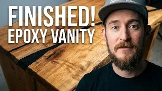 Thumbnail: Live Edge Wood Meets Epoxy | The Complete Vanity Build Process