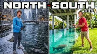 Thumbnail: 2v2 NORTH vs. SOUTH Nationwide USA Fishing CHALLENGE (The Movie)