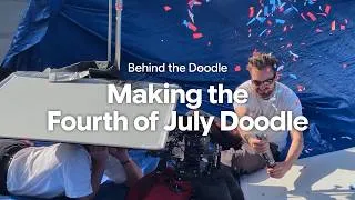 Thumbnail: How we created the Fourth of July Doodle | Behind the Doodle
