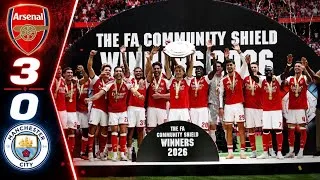 Thumbnail: Arsenal Are On Another Level! 🔴 Arsenal 3-0 Man City Community Shield 2026 