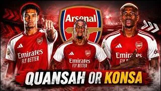 Thumbnail: £60M KONSA DEAL ✅ QUANSAH €40M BID ON? 🔴OSIMHEN TO ARSENAL? ⚪️ MARTINELLI REJECTS ❌