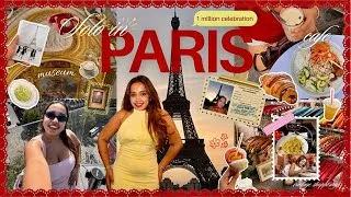 Thumbnail: Solo trip to Paris🥹 1 Million celebration Indian girl alone in paris🇫🇷