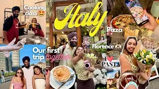Thumbnail: Italy travel vlog: Florence with my fiancé and sister Cooking class and Chaos🤭