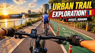 Thumbnail: Urban Cycling Vibe in Pitești Romania! 🚲🏙️ | GO POV Explore