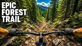 Thumbnail: Chasing the Wind! 🌲 Epic Forest Trail Ride | MTB POV