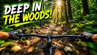 Thumbnail: Rough Forest Trail Mountain Biking POV 🚴‍♂️🔥
