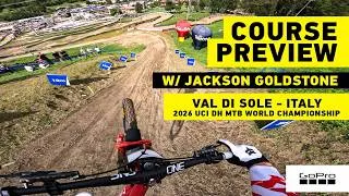 Thumbnail: GoPro: Jackson Goldstone World Champs Val die Sole course preview  |  26 UCI DH MTB WORLD CHAMPS |