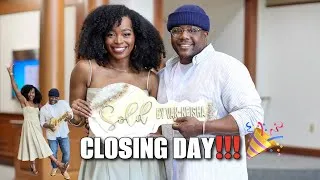 Thumbnail: Closing Day| We bought a house!🎉🎉🏠 #vlog 