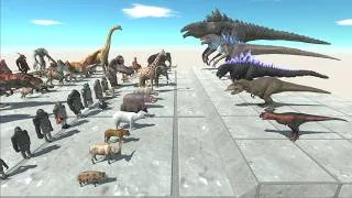Thumbnail: Zilla Evolution vs Factions - Animal Revolt Battle Simulator