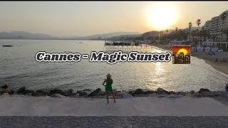 Thumbnail: Magical Sunset in Cannes | A Breathtaking View by the Sea