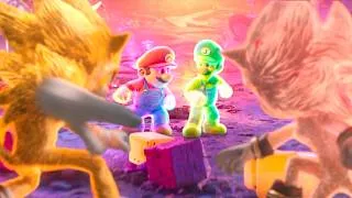 Thumbnail: Super Mario Bros vs Super Sonic & Shadow