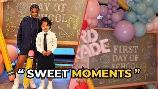 Thumbnail: Khloé Kardashian Gets Emotional Over True and Tatum’s First Day of School