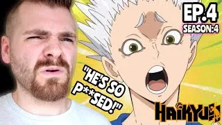 Thumbnail: HE'S A MONSTER!!! | HAIKYUU!! - EPISODE 4 | SEASON 4 | REACTION!