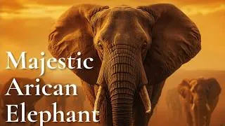 Thumbnail: Majestic African Elephants - Largest Terrestrial Mammals of the Earth - 4K Nature