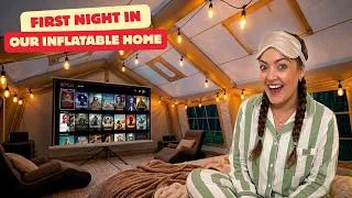 Thumbnail: We Slept In Our Inflatable Tent For The First Time... It Wasn't What We Expected!