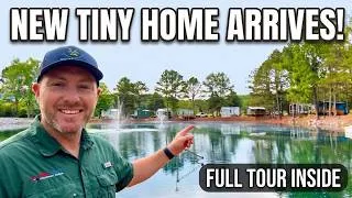 Thumbnail: Tiny House Community Update: Mini Ace Arrives + Available Lots to Lease at The Cottages at Pine Lake
