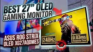Thumbnail: Best OLED Gaming Monitor For PS5 Pro: Asus ROG Strix OLED XG27AQDMES