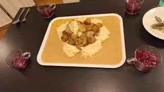Thumbnail: The 2.5 kg Swedish meatballs challenge. record time?