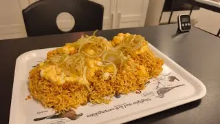 Thumbnail: Sponge cake and simple noodles. Eating eight servings practice for the 10000 calorie meal @ 17:45