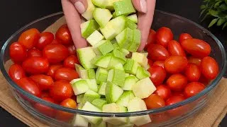 Thumbnail: Unglaublich leckeres Rezept für Zucchini! Ich mache es jedes Wochenende! Rezept für Pfennige!
