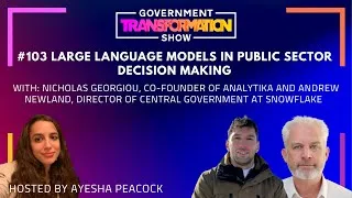 Thumbnail: #103 - Large Language Models in public sector decision-making
