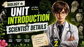 Thumbnail: COMPLETE NCERT Unit & Scientist Introductions One Shot | Biology NEET 2026/2027 (Part 2)