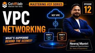 Thumbnail: VCF VPC Networking Explained | NSX Manager, Transit Gateway & VPC Connectivity | Ep. 12 | GoVMlab