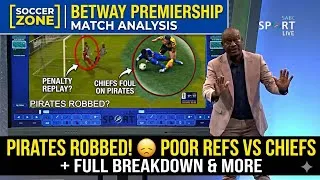 Thumbnail: Soccer Zone Live: Betway Premiership Match Analysis - The Ref That Stole It From Pirates! 