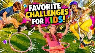 Thumbnail: BEST KIDS CHALLENGES! 🔥🔥 Kids Vs. Adults!