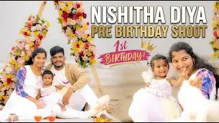 Thumbnail: Nishitha Diya 1st Pre-Birthday Shoot vlog #vizagcouple