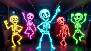 Thumbnail: Wheels On The Bus With Five Skeletons